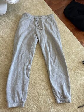 TNA Grey Drawstring Jogger Pants